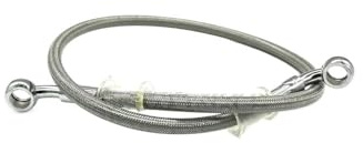 Manguera de Freno hidráulico para Motocicleta, Racor Banjo hidráulico de 400 mm a 1500 mm, para Cabezales de Freno en Ambos Lados, ángulo de 28° a 60°