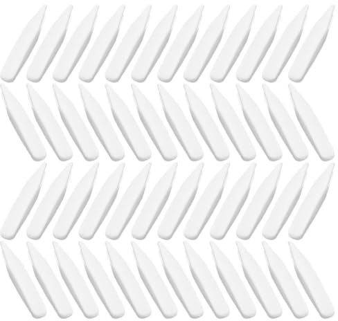 Mikikit Pinzas Aplicadoras para Doble Párpado 100 Unidades Herramienta Profesional de Plástico Punta Puntiaguda para Maquillaje de Ojos Portátiles y Precisas para Uso Diario y