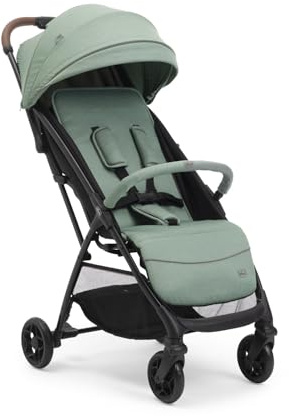 Glee Cochecito Ligero, Práctico y Ligero, Plegado Automático, Asiento Amplio y Cómodo, Ruedas de Alta Calidad, Respaldo Ajustable, Capota Parasol, Hasta 22 Kg, Beige