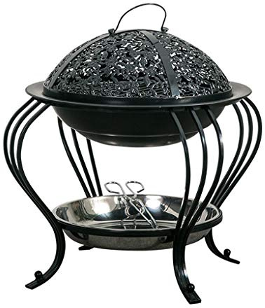 JJFIRE Braciere, braciere da Giardino, Il Giro Tradizionale Interno Domestico Carbone Riscaldatore Campeggio Barbecue - Diametro 40 Cm