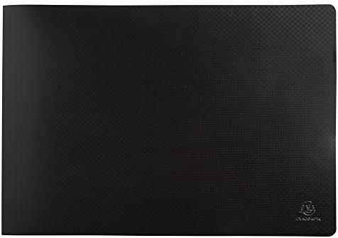 Exacompta - Réf. 86530E - 1 Protège-documents OPAK - 20 pochettes cristal lisse - 40 vues - pour format A3 - dimensions 32 x 48 cm - couverture en polypro semi-rigide - couleur noir