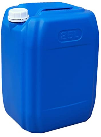 BHBXZZDB Recipiente de Gasolina, Contenedor de Almacenamiento de Combustible Botella de Uso General de Lata de Tanque de Gasolina para Acampar al 25L, Azul