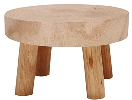 -Pflanzenständer -Hocker, Blumenhocker, Deko Blumenständer Hocker Blumentopfständer Pflanzenhocker Massiv Deko Blumentopf Basishalter Hocker Für Indoor Outdoor
