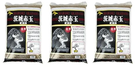Akadama hard quality Ibaraki 5/10 mm (3 sacchi da c.ca 10 kg - 14 lt), per bonsai
