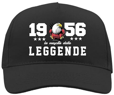 TeeDesign Casquette Années Cadeau Anniversaire Naissance des Légendes Gadget Année Jolie Idée Cadeau Anniversaire pour Lui ou pour elle, 69 ans, Taille Unique