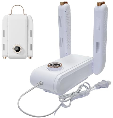 Hynhsun Boot Dryer for Work Boots，Shoe Dryer with Heat Blower， Shoe Dryers for Sneakers, Doubles as Glove, Helmet & Boxing Glove Dryer- Helps Reduce Odor(white)