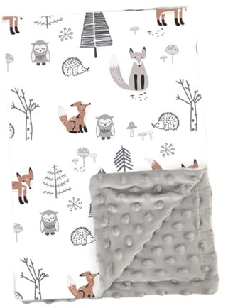 Sharplace Fascia per Neonati, Copertina per Neonati, Biancheria Da Letto Morbida, Copertina per Neonati, Coperta Da Letto, Fascia Da Viaggio, Regali per La Docc, Modello Gufo, Taglia unica bambino