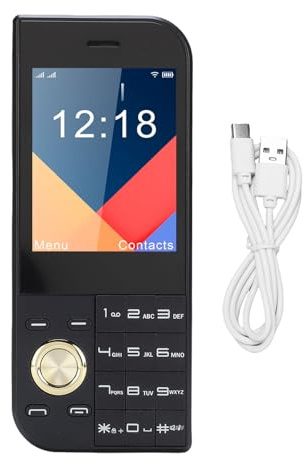 Tonysa Freigeschaltete Senioren -2G -Telefon mit Großen Tasten, 3800 MAh Langlebiger Triple SIM -Slot, Lauter Sound -ABS -Flip -Telefon mit Seitentasten -Taschenlampe für Senioren (# 1)