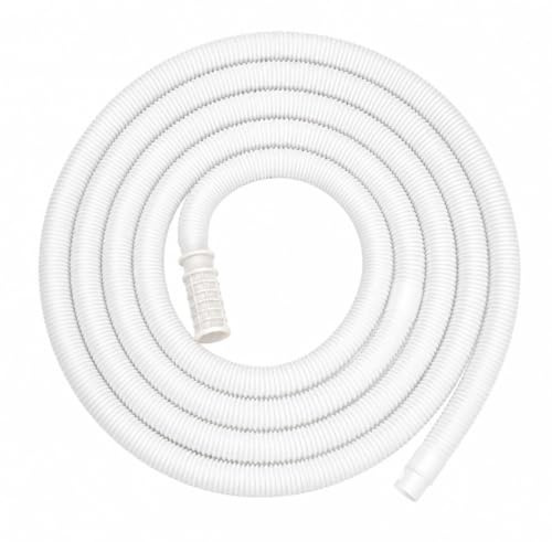 TLDBATICE Tubo Aire Acondicionado Ø 16 mm con Abrazadera de Acero Inoxidable, 5M Flexible Manguera de Condensación de PVC, Resistente A Los Rayos UV, Tubo Desague Aire Acondicionado Split