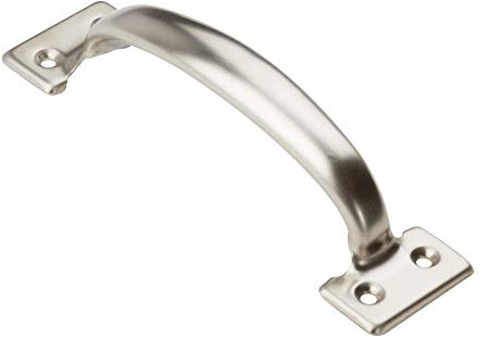 National Hardware Pull Handle, 6-1/2 in, Stainless Steel