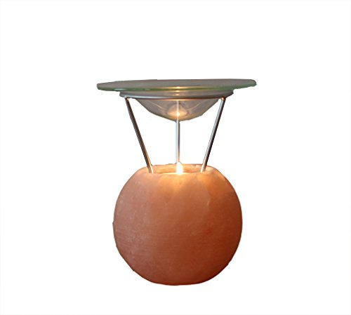 HIMALAYA SALT DREAMS - Salzkristall Aromalampe Petite Ball aus Punjab / Pakistan