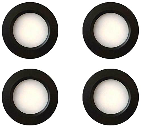 12volt LED Auto Innenbeleuchtung, 3W Wohnmobil Deckenleuchte,3500KMöbeleinbauleuchte, Camper Innenraum Spot Einbauleuchte, Ø68x14mm (4 Stück)