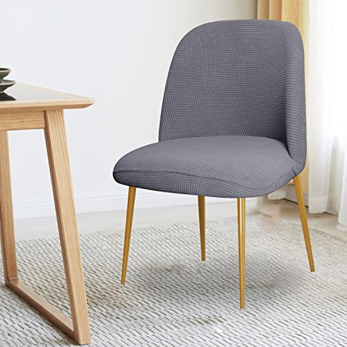 uyeoco Stretch Stuhlhussen Samt Mit Armlehne Stuhlbezug 1/2/4er Set Luxus Bürostuhl Bezug Stuhlschonbezug Sessel Esszimmer Sitzfläche Armlehnstuhl Stuhlabdeckung (Color : P, Size : 4pcs)