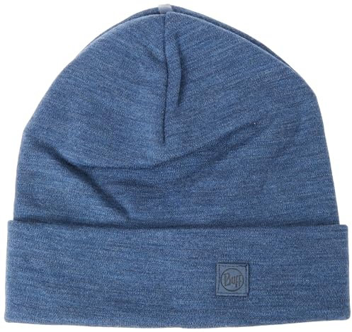 Buff® Merino Heavyweight Mütze Blue Indigo Unisex Erwachsene
