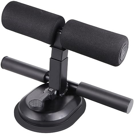 BESPORTBLE Sit-up-Tool Mit Trainingsstange Für Fitnessübungen Beinmuskeltraining Und Bauchtraining Geeignet Für Zuhause Männer Und Frauen Schwarz