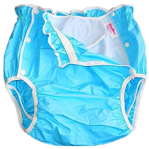 Adult Diapers Incontinence Pants Safety Trousers，Plastic Diapers, Waterproof and Reusable Anti Side Leakage Physiological Incontinence Pants, Suitable for Adult Men and Women