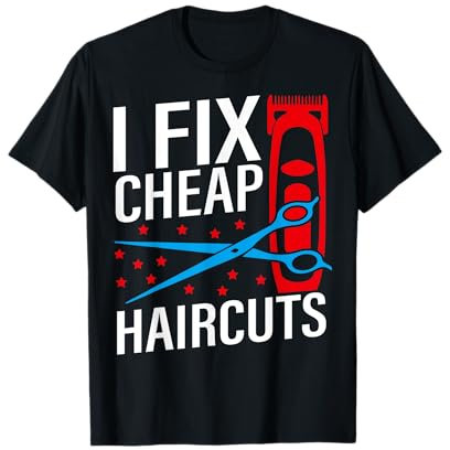Lustige Friseurschere für Friseure T-Shirt