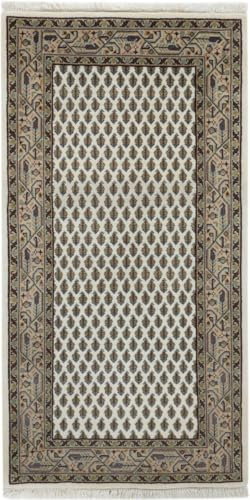 Nain Trading Indo Mir 74x134 Handgeknüpft Orientteppich Läufer Teppich Wolle Indien