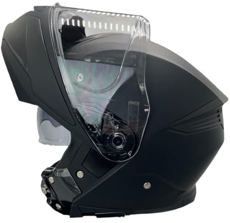 Casco SMK Gullwing Negro Mate Modular SV (L)