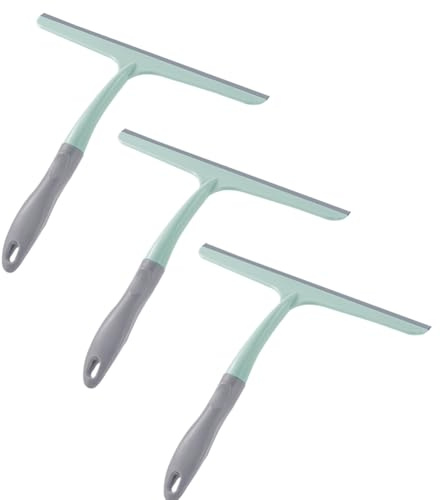 Jooehyer Raschietto per Doccia Standard per Porte In Vetro, Detergente per Finestre Multiuso, Mini Raschietto per Finestre per Parabrezza Domestici(C)