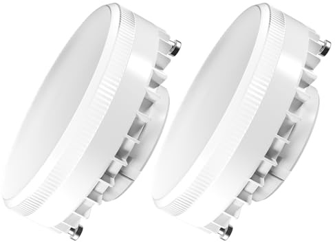 DiCUNO GX53 LED Lampe, 7W ersetzt 70W, Neutralweiß 4000K, 950lm, 2er Pack