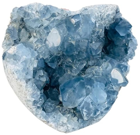 DPURPIWADY 1 Cristal de Cuarzo celestita Azul de 1300-1400 g