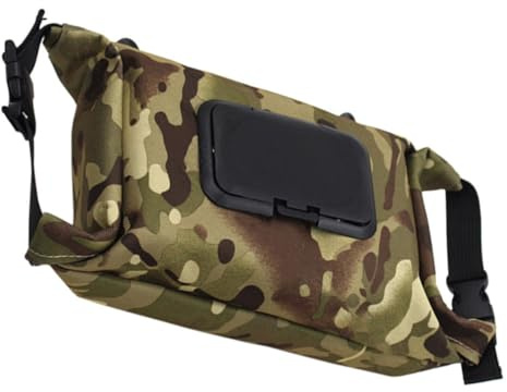 Luxshiny Porta Salviette in Tela Portatile e Multifunzionale per Campeggio e Avventure All'aperto, Organizer per Sacchetti di Carta Igienica Resistente e Compatto