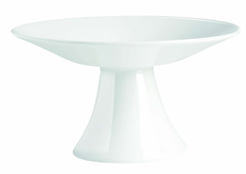 ASA 1960013 Á Table Schale auf Fuß Porzellan, weiß glänzend, 15 x 15 x 5 cm
