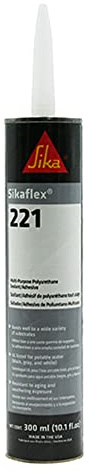 AP Products 017-90892 Sikaflex-221, Gris aluminium