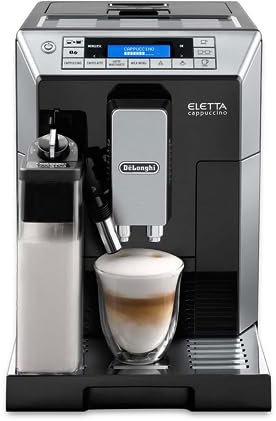 De'Longhi Eletta Digital Super Automatic Espresso Machine with Latte Crema System, Black