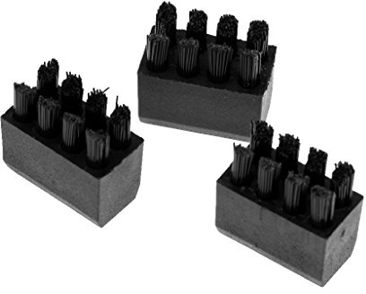 Gazechimp 3 Stück Universal Pfeilauflage Ersatzbürsten mit Schraube für Compoundbogen