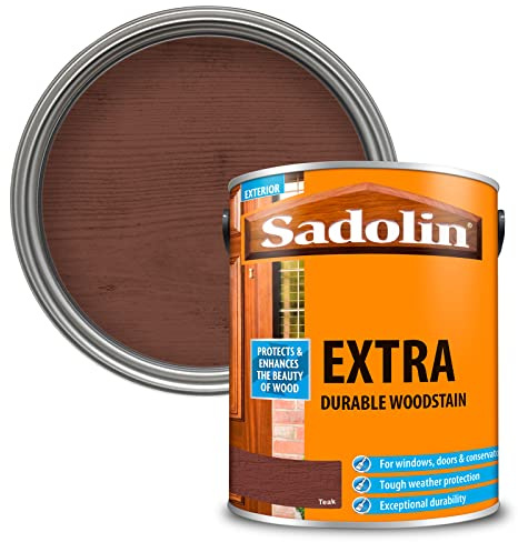 Sadolin Extra Durable Woodstain - Teak - 5L