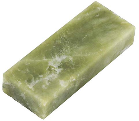 Fdit Grano Afilador Piedra Natural Esmeralda Piedra Tamaño Pequeño Pulido Piedra De Afilar Piedra De 2 Lados #10000(Verde)