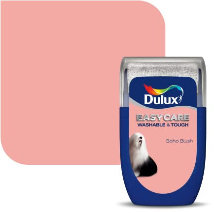 Dulux Easycare Washable & Tough Tester Paint - Boho Blush - 30ML