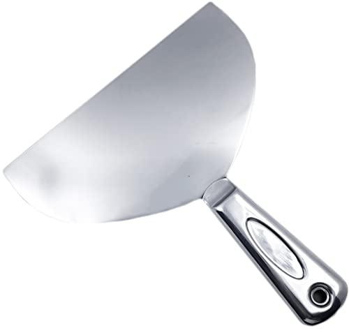 Sinyiol Flex All Stainless Steel Joint Knife Putty Scraper,8-Inch Professional Grade 420 stainless steel, All-Metal, Precision Ground Edge Putty Knife Tape Knife (8)