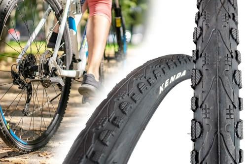 BISOMO Fahrradreifen 28 x 1.75 Zoll, ETRTO 47-622, 700 x 45C Khan K-935, Drahtreifen hergestellt mit Kenda für Citybike Trekking Touren