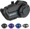 Moman Intercomunicador Casco Moto, H2 Pro【1 Pieza Fibra de Carbono】 Interfono Manos Libres Auriculares Sistema de Comunicación 1000M con DSP&CVC, Interfono-Moto-Intercomunicador-Casco-Auriculares