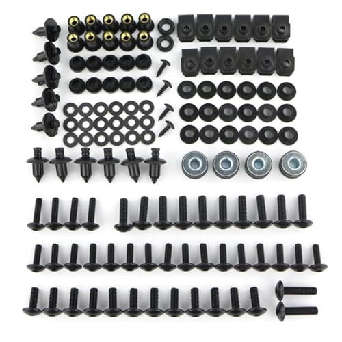 boîte à Outils Kit de boulons et écrous de carénage de Moto, Clips de Fixation du Corps, vis pour Suzuki GSXR 600 GSX-R600 GSX-R750 GSXR 750 1997 – 2018 (Color : S)