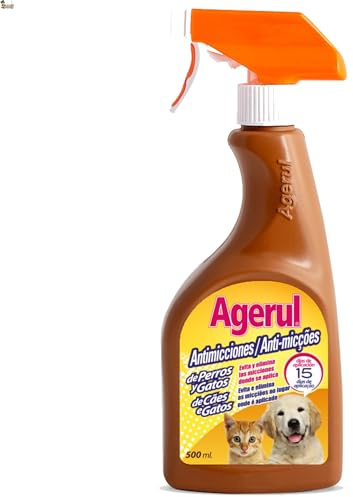 BricoLoco.com Anti orines. Repelente ahuyentador para Perros y Gatos. 500 ml. para Evitar orina o Pipi en Lugares no deseados. Educador micciones Mascotas (Pack 1x500 ml)