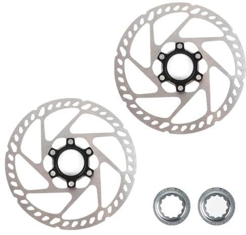 Bremsscheiben Fahrrad Fahrradbremsscheibe Centerlock 160 mm 180 mm 203 mm Rotoren Edelstahl Hydra Bremsscheibe for MTB Rennrad Teil Bremsscheibenbeläge Fahrrad Bremsscheibe(Centerlock160-203)