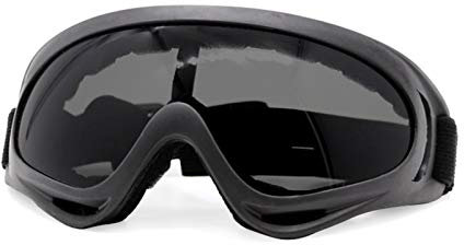 AYXAMO Motorradbrille，Motorradbrille Herren Motorrad Goggles Brille Outdoor Sports Bike Motobike Moto Windschutzscheibe Brillen Outdoor Goggles Sonnenbrillen(Black)