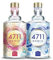 4711® Remix Cologne Orangenblüte & Limette - Festival Vibes & Sparkling Island | Eau de Cologne | 2 x 100ml Natural Spray Vaporisateur