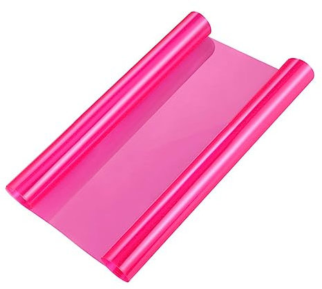 PartyKindom Selbstklebende Getönte Vinylfolie Für Scheinwerfer Tönungsfolie Und Rücklichttönung Rosa Hitzewasserbeständig Leicht Zu Reinigen Und Rückstandsfrei Zu Entfernen