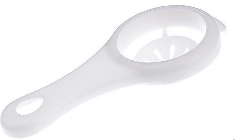 Cabilock Egg Yolk and Egg White Separator Tool Mini Kitchen Separator Yolk Filter Food-Grade Plastic White Divider for Baking and Cooking
