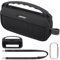 co2CREA Funda Protectora de Silicona Compatible para Altavoz Bluetooth Bose SoundLink Flex 2 Gen(Incluido Silicona + mosquetón + Bandolera (Altavoz no Incluido)