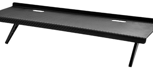 FUUGlan Scaffali per schermi per computer e televisori, organizer per router, scaffali per casa e ufficio, scaffali