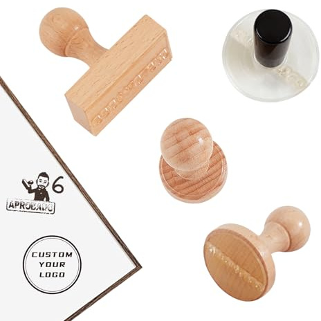Personalisierte Designs, individueller Gummistempel: Personalisieren Sie Muster und Text, erhältlich in zwei Materialien und mehreren Größen, geeignet für persönliche Gedenkfeiern, Handarbeit und Büro