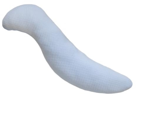 Asukohu Cuscino morbido da 1,1 m, design ergonomico, per donne incinte, bambini, sollievo dall'ansia, facile da pulire, ipoallergenico, cuscino per maternità
