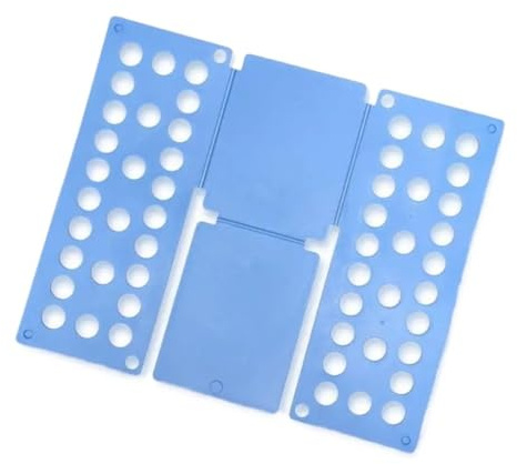 Plieuse à vêtements for adultes, planche de pliage rapide for t-shirts et pulls, organiseur, gain temps, support for la maison Pour Vêtements(Blue)