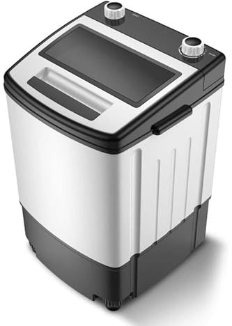Washing Machine Spin Dryer 2 in 1-6.5KG Compact Portable Laundry Cleaning Machine for Home Travel Camping